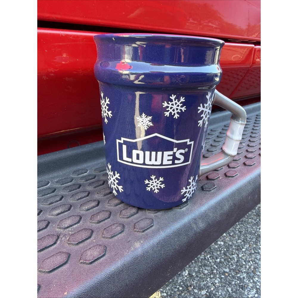 Limited Edition‎ Lowe's Bucket Ceramic Coffee Mug Holiday 2025